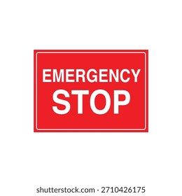 Marcador de Locación de parada de emergencia para el control crítico de apagado del sistema - Vector de parada de operación inmediata