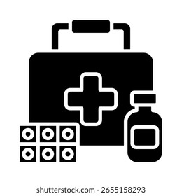 Emergency Support Icon Element For Design