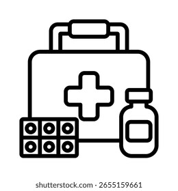 Elemento de icono de Asistencia de emergencia para diseño