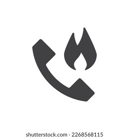 Emergency Telephone Icon - Fire Icon