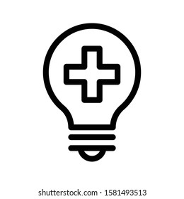 emergency vector thin line icon 