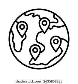 Elemento De Ícone Para Design De Mercados Emergentes