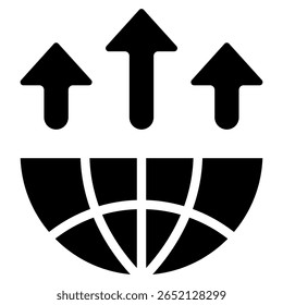 Elemento De Ícone Para Design De Mercados Emergentes