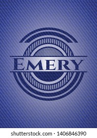 Emery jean background. Vector Illustration. Detailed.