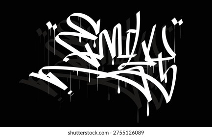 EMILY graffiti tag style design
