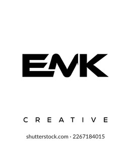 EMK letter original creative modern logo design.