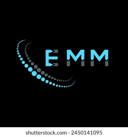EMM letter logo abstract design. EMM unique design. EMM.
