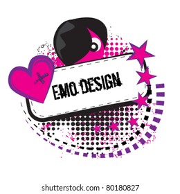 emo banner design