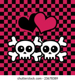 emo and heart