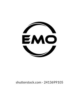 EMO Letter Logo Design, Inspiration for a Unique Identity. Modern Elegance and Creative Design. Watermark Your Success with the Striking this Logo.