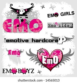 Emo logos 1. To see similar, please VISIT MY GALLERY.

