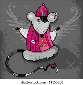 Emo Rat. To see similar, please visit my gallery