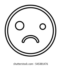 emogy face Kawaii style vector illustration design