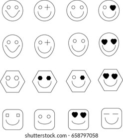 Emoji avatar collection