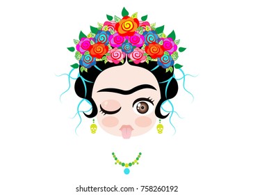 Frida Kahlo Icon Free Download Png And Vector