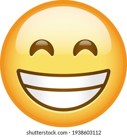 Emoji Beaming Face With Smiling Eyes