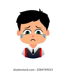 Emoji Boys School, Sad student disappointed with test results