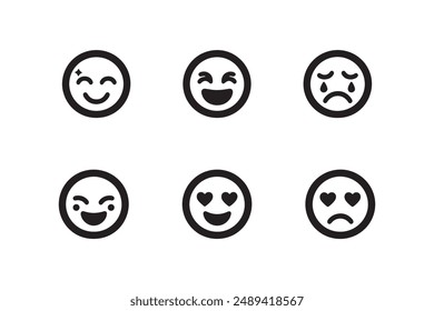 Emoji Bundle Vector Art And Illustration