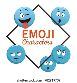 Emoji chat characters