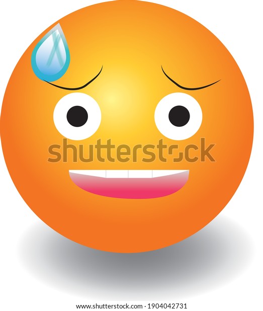 Emoji Confused Face Stock Vector (Royalty Free) 1904042731 Shutterstock