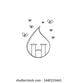 Emoji crying icon. Element of emoji for mobile concept and web apps icon. Outline, thin line icon for website design and development, app development