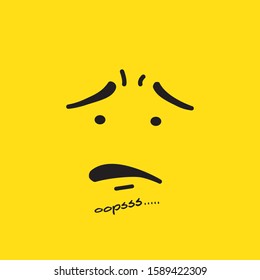 emoji design concept vector template