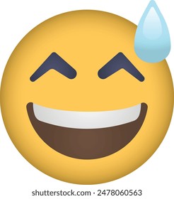 Emoji Design. Doubt face, emoticon illustration.
