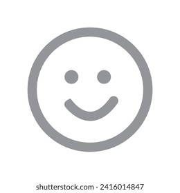 Iconos de línea relacionados con Emoji y Diferentes rostros. Iconos de contorno vectorial de emociones.