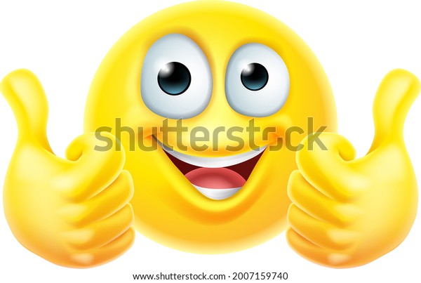 Emoji Emoticon Cartoon Icon Face Giving Stock Vector (Royalty Free ...