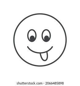 Emoji, Emoticon Face, Flat Isolated  Emoji