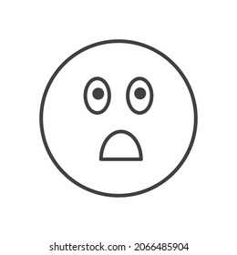Emoji, Emoticon Face, Flat Isolated  Emoji