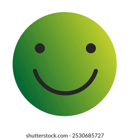 Emoji or Emoticon Gradient Art Vector