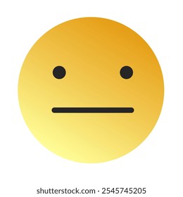 Emoji o Emoticon Gradient Art Vector