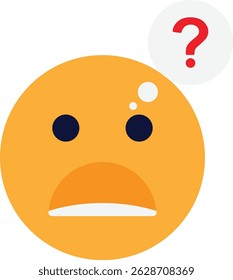 Emoji Face  Emoticon Icon Vector Flat Illustration