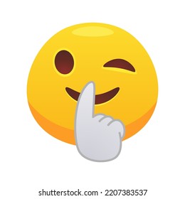 Icono de cara plana Emoji para el diseño web. Icono de círculo de emociones amarillas de caricatura sonriendo, riendo y llorando