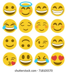 Emoji Face Smiley Icon Hand Made Vektor Art Design