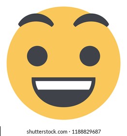 Emoji face vector