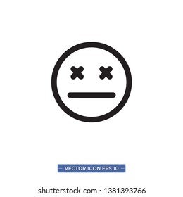 emoji faces simple icons template