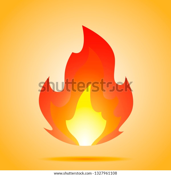 絵文字の炎 のベクター画像素材 ロイヤリティフリー