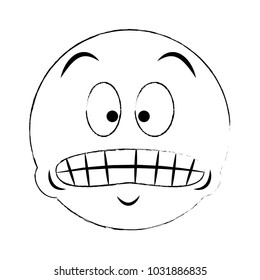 Emoji forced smile