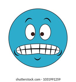 Emoji forced smile