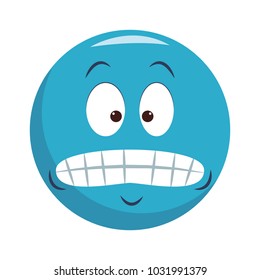 Emoji forced smile