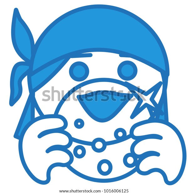 Emoji Fortune Teller Looking Into Sparkling เวกเตอร์สต็อก (ปลอดค่า