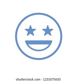 emoji Grinning Face With Star Eyes