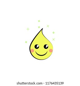 emoji happiness icon. Element of colored emoji icon for mobile concept and web apps. Cartoon emoji happiness icon can be used for web and mobile