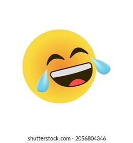 emoji happy, sad, laugh, illustration design icon symbol