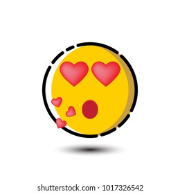 emoji with heart