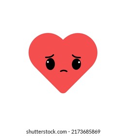 Emoji heart collection set banner. Retro emoji heart collection set.