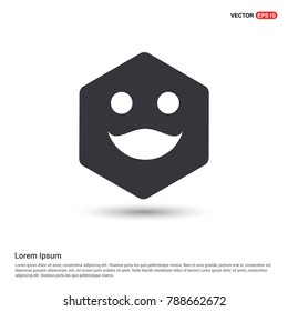 Emoji icon Background icon template
