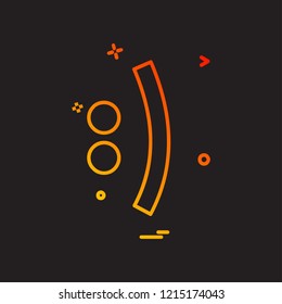 Emoji icon design vector
